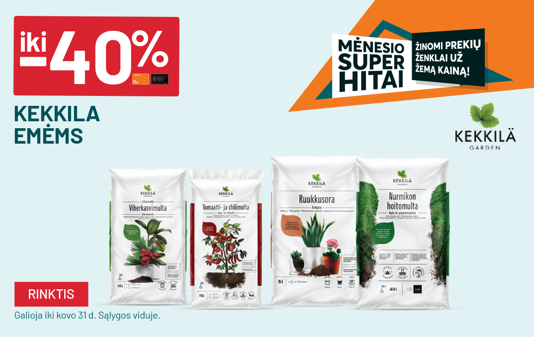 fm8 kovas iki -40% KEKKILA žemėms