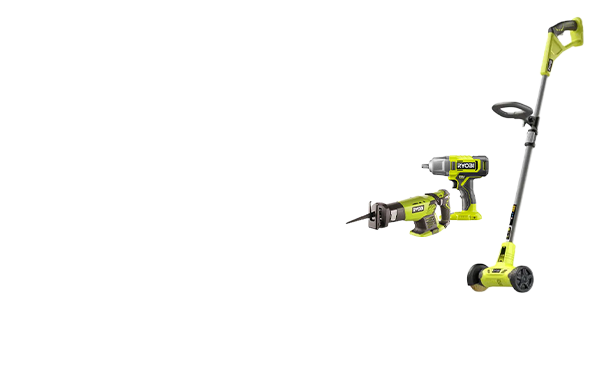 RYOBI įrankiams ir sodo technikai