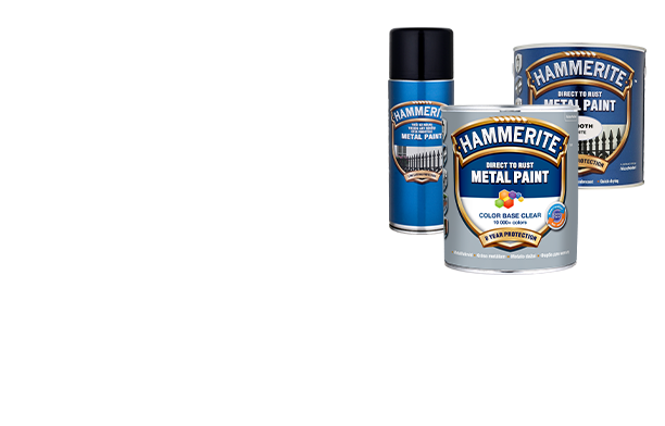 Hammerite metalo dažams