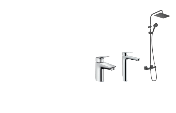 HANSGROHE dušo sistemoms ir maišytuvams
