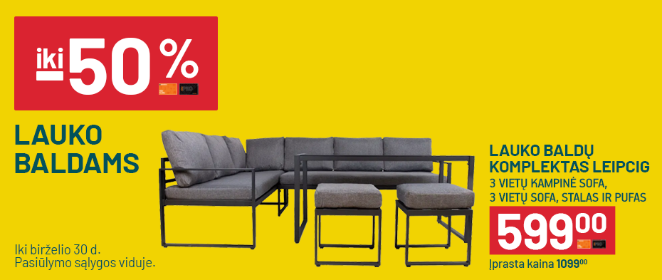 Lauko baldai 06 04 - 06 30
