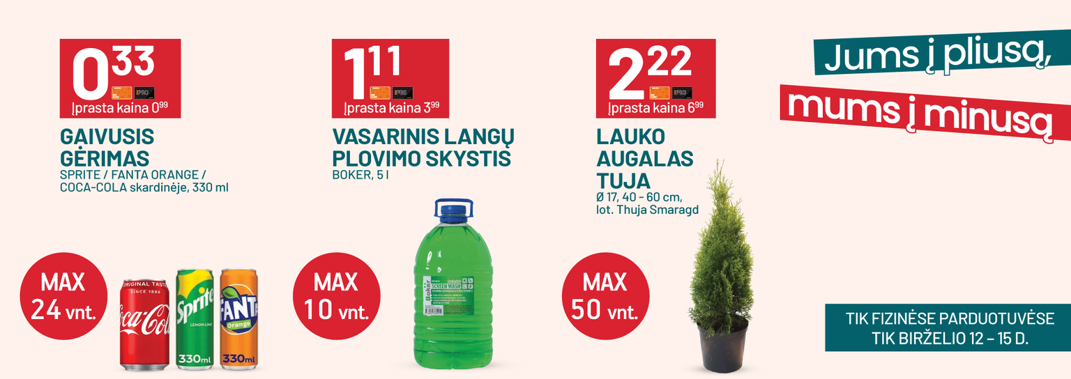Jums į pliusą, mums į minusą 06 11 - 06 15