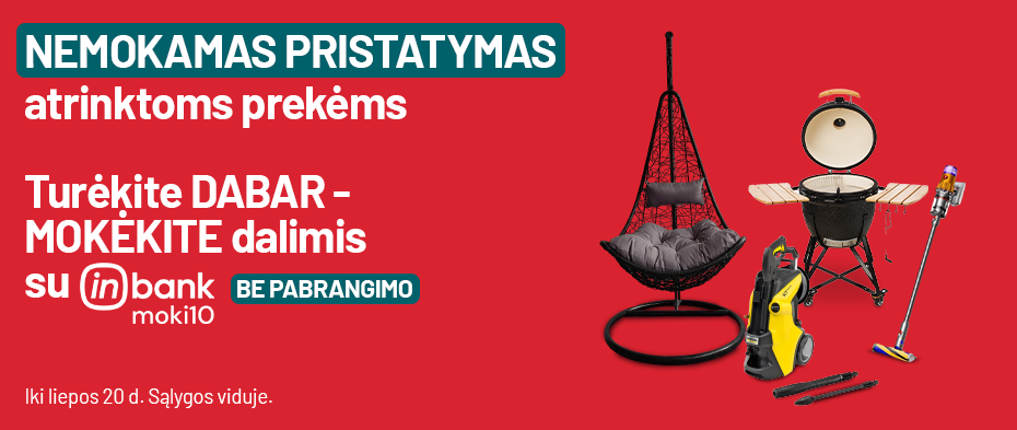 NEMOKAMAS PRISTATYMAS atrinktoms prekėms! 07 11 - 07 20