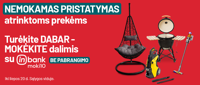 NEMOKAMAS PRISTATYMAS atrinktoms prekėms! 07 11 - 07 20