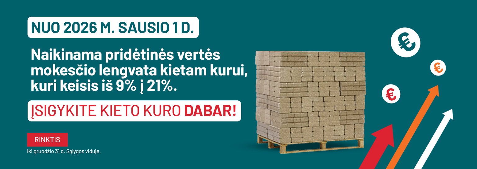 Kietasis kuras iki 12 31 (lengvatos panaikinimo informacija)