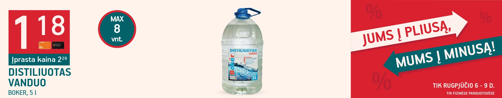 Distiliuotas vanduo