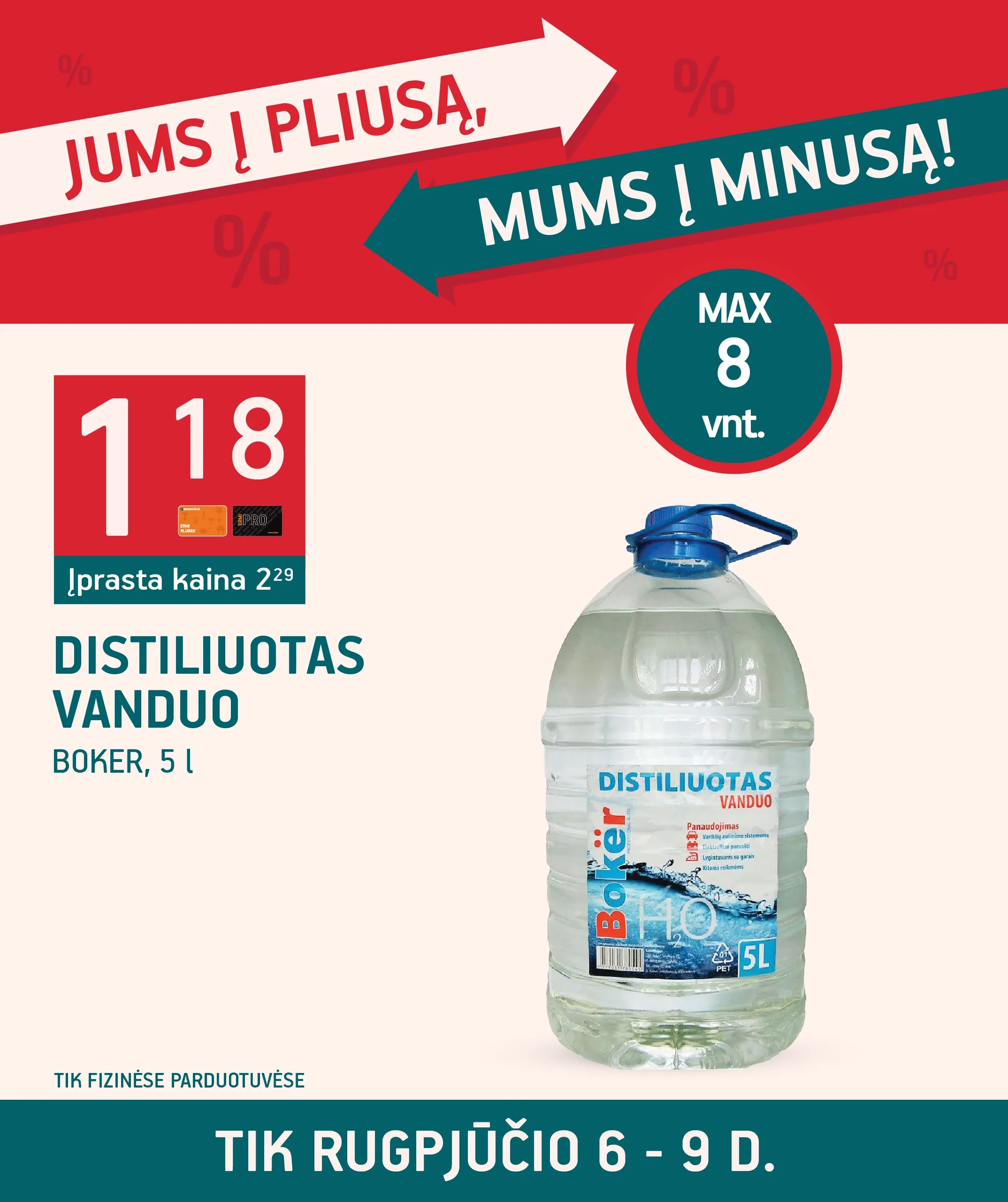 Distiliuotas vanduo
